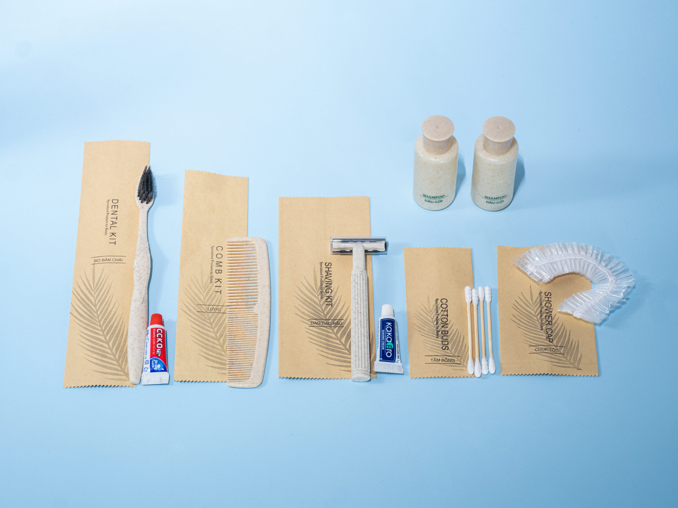 Bộ amenities khách sạn 8 món