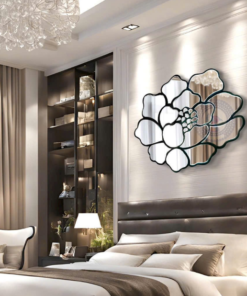 Gương trang trí treo tường Hoa Hồng