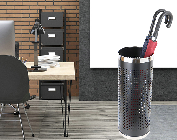 Ống cắm ô tròn thép đen