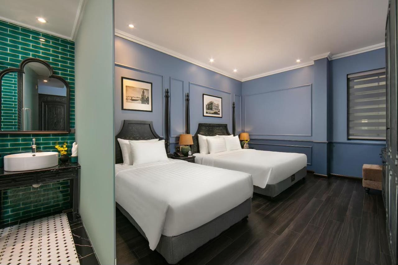 Bộ sưu tập 15 mẫu phòng khách sạn mini đẹp theo phong cách