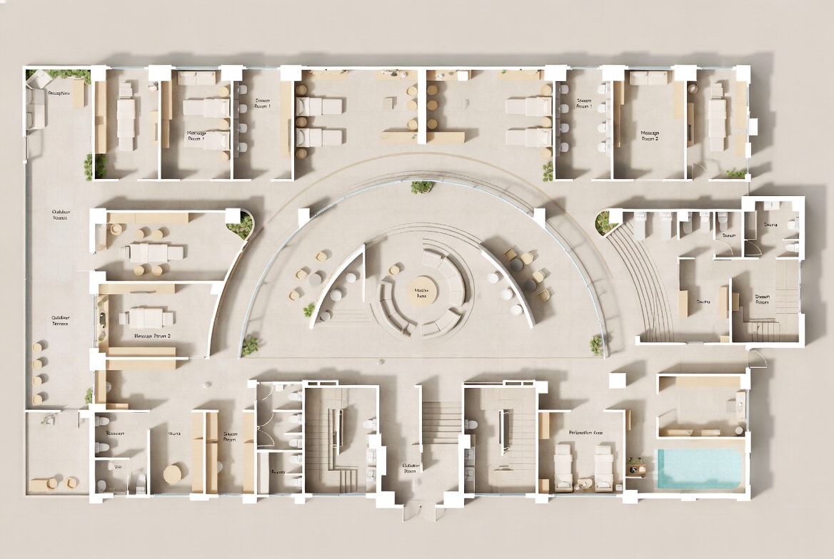 Thiết kế khách sạn 4 sao là quá trình kiến tạo không gian kiến trúc và nội thất quy mô từ 80 buồng phòng trở lên