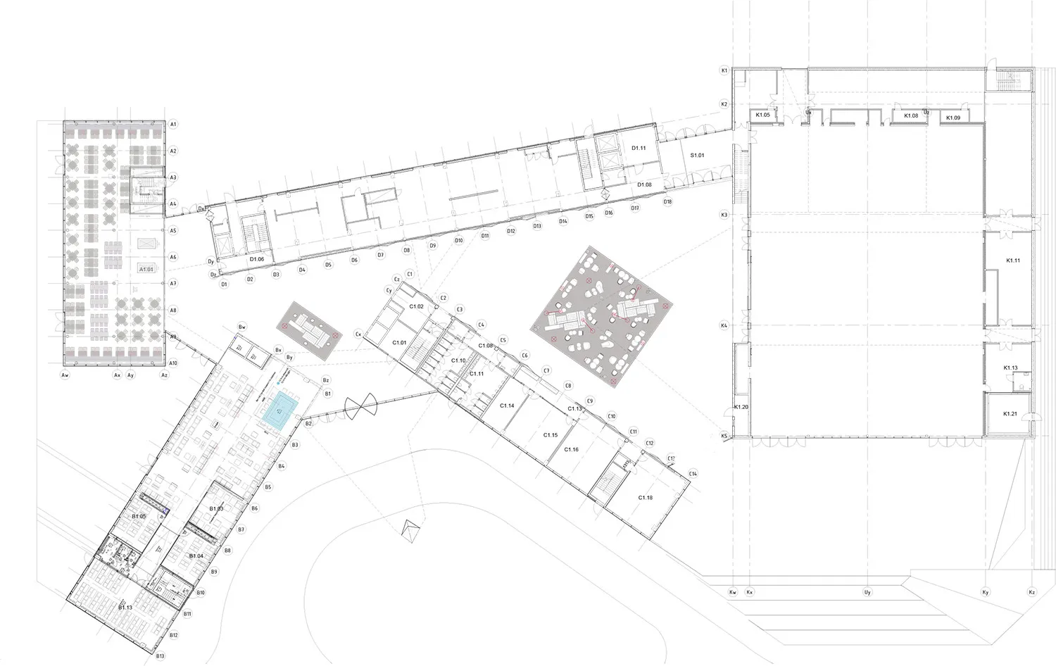 Phan tich Cau truc khong gian va Hinh khoi