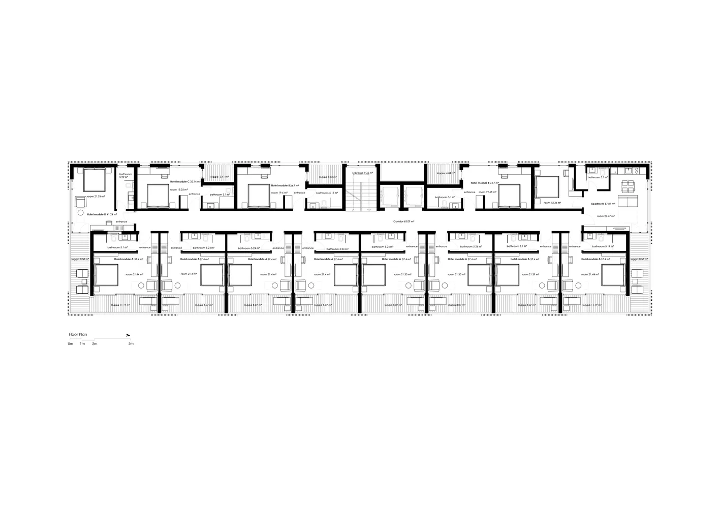 Thiet ke khach san ven bien Umani Hotel