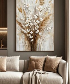 Tranh khách sạn Mộc Lan Tuyết Trắng