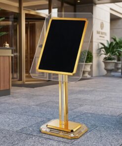 Biển chỉ dẫn cho khách sạn Boutique: Sự giao thoa giữa tính thẩm mỹ nghệ thuật và công năng định hướng