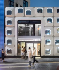 Thiết kế khách sạn 3 sao Myeongdong Station tại Hàn Quốc