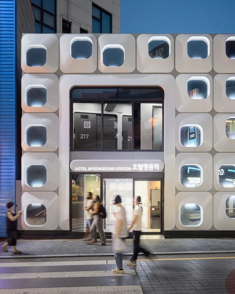 Thiết kế khách sạn 3 sao Myeongdong Station tại Hàn Quốc