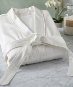 Áo Choàng Tắm Lụa Satin Premium