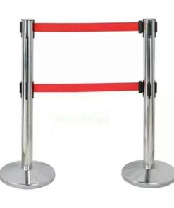 CỘT CHẮN INOX DÂY CĂNG KÉO 2 DÂY 2M - INIC10