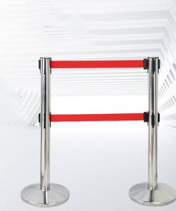 CỘT CHẮN INOX DÂY KÉO TRẮNG 2 DÂY 5M - INIC11