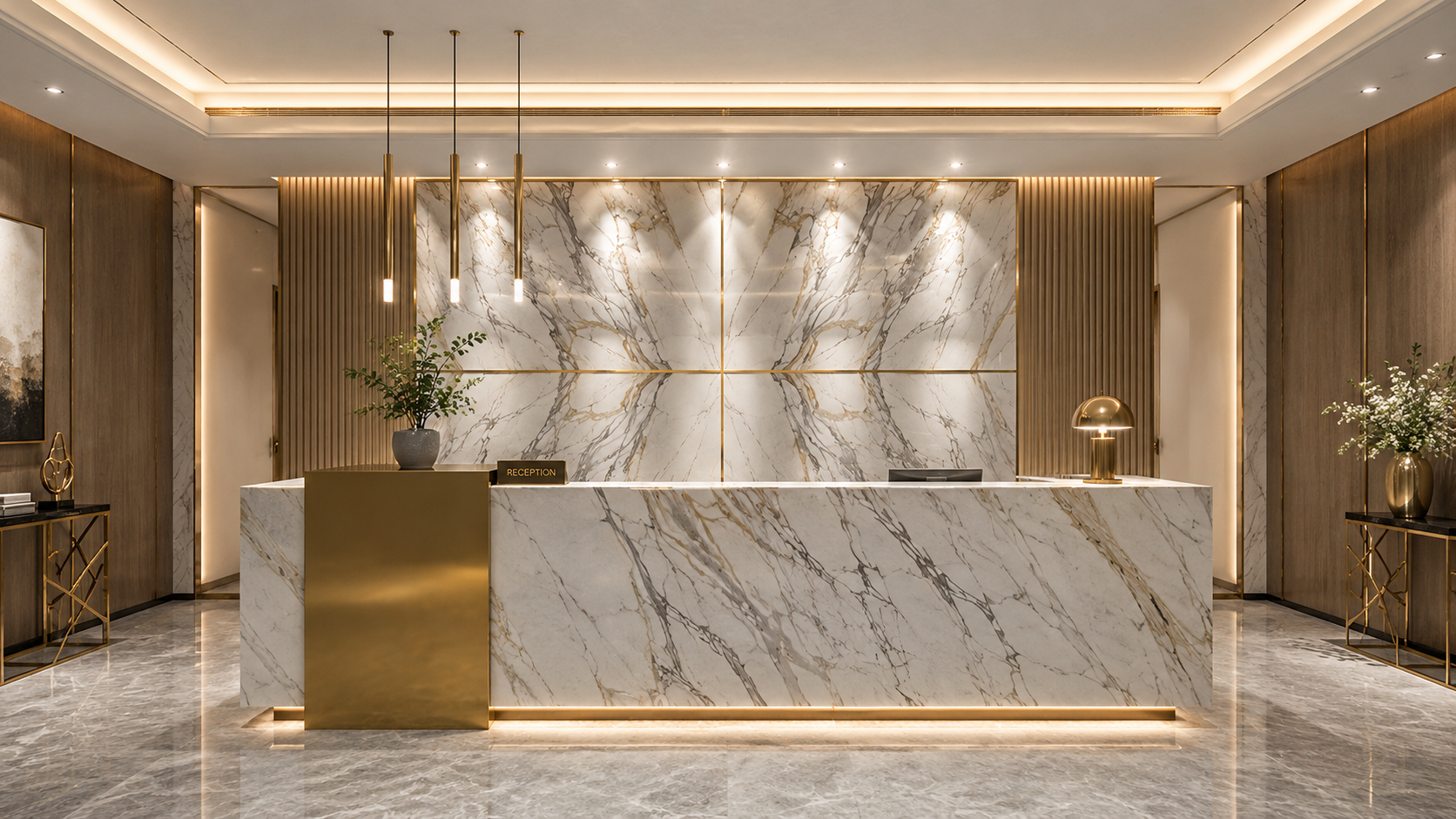 Thiết kế sảnh (Lobby) đa năng – "Cỗ máy in tiền" của khách sạn 3 sao